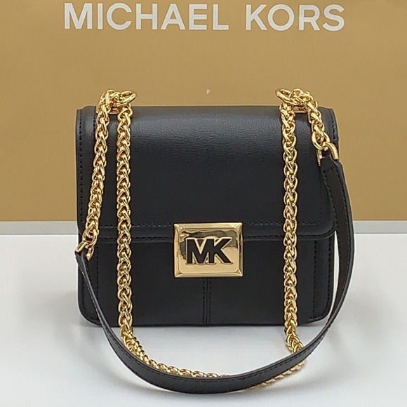 MICHAEL KORS SONIA SMALL SHOULDER XBODY BLACK COLOR - Picture 3 of 16